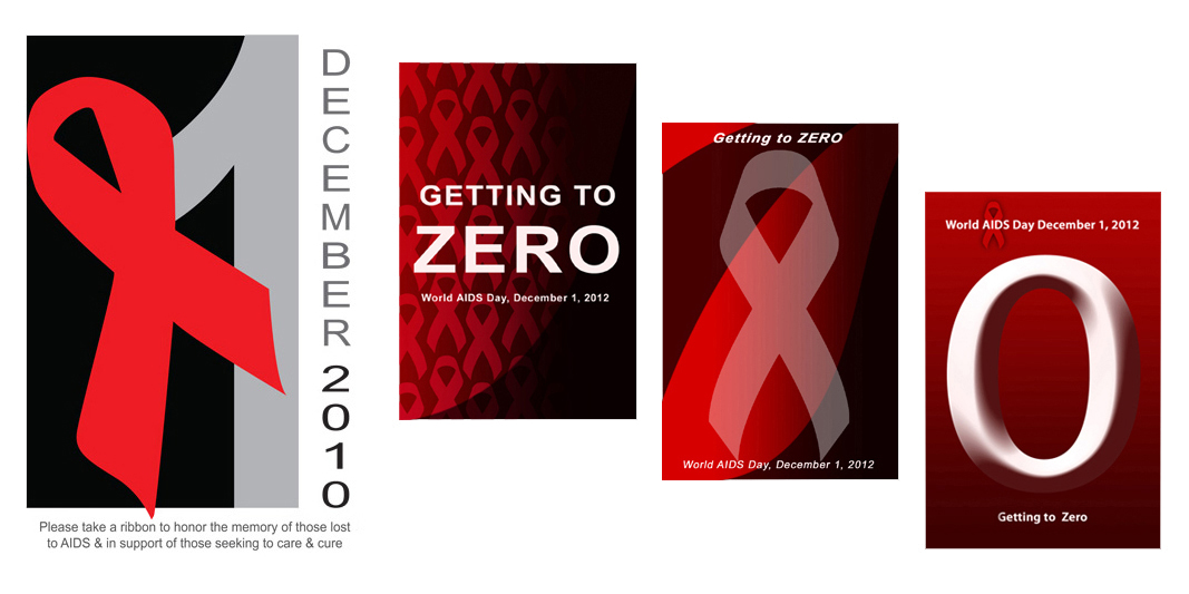 Posters for World AIDS Days awareness